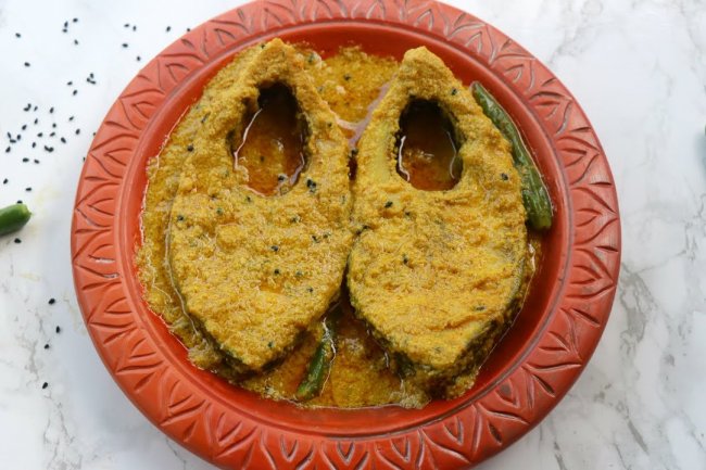  সবজির সরষে ইলিশ : সবজি দিয়ে আলাদা রকম রান্না