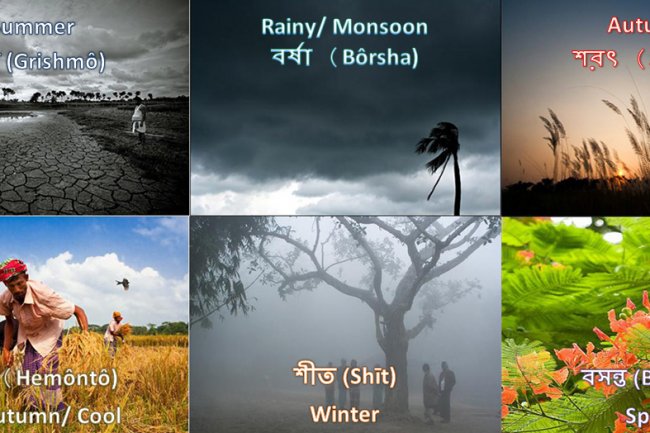 Why Bangladesh has six seasons instead of four seasons?
