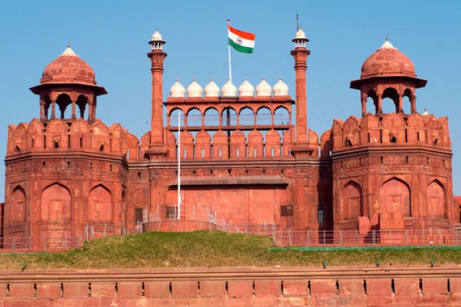 The Historical Red Fort of Delhi